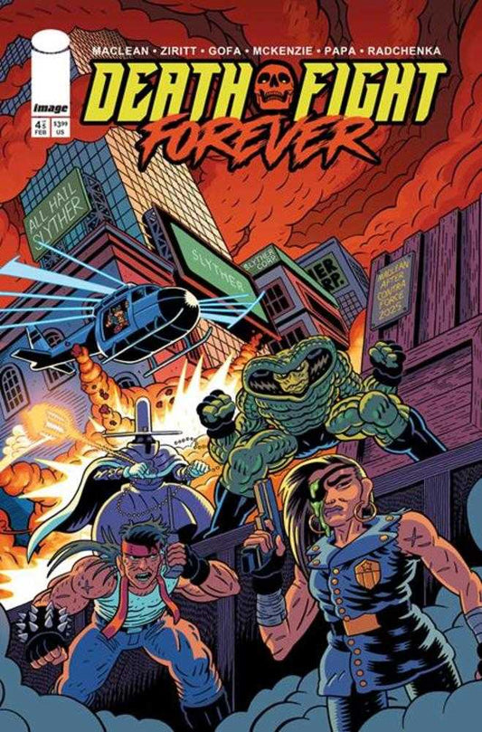 Death Fight Forever #4 (Of 5) Cover A Andrew Maclean (Mature) (VF/NM)