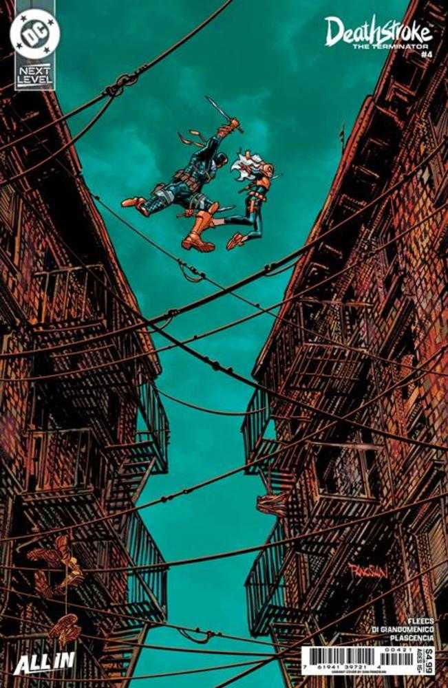 Deathstroke The Terminator #4 Cover B Dan Panosian Card Stock Variant (VF-NM)