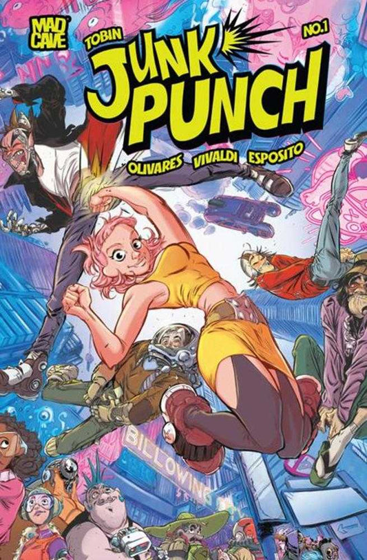Junk Punch #1 (Of 5) Cover A Carlos Javier Olivares (Mature) (VF-NM)