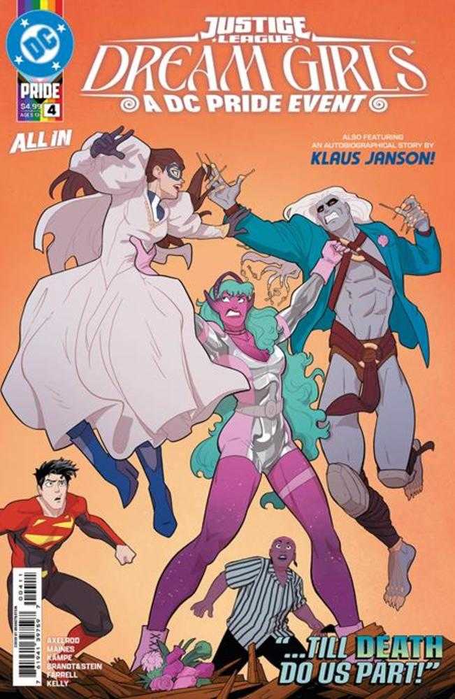 Justice League Dream Girls A DC Pride Event #4 (Of 4) Cover A Brandt&Stein (VF/NM)