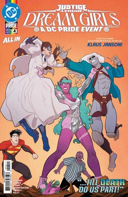 Justice League Dream Girls A DC Pride Event #4 (Of 4) Cover A Brandt&Stein (VF/NM)