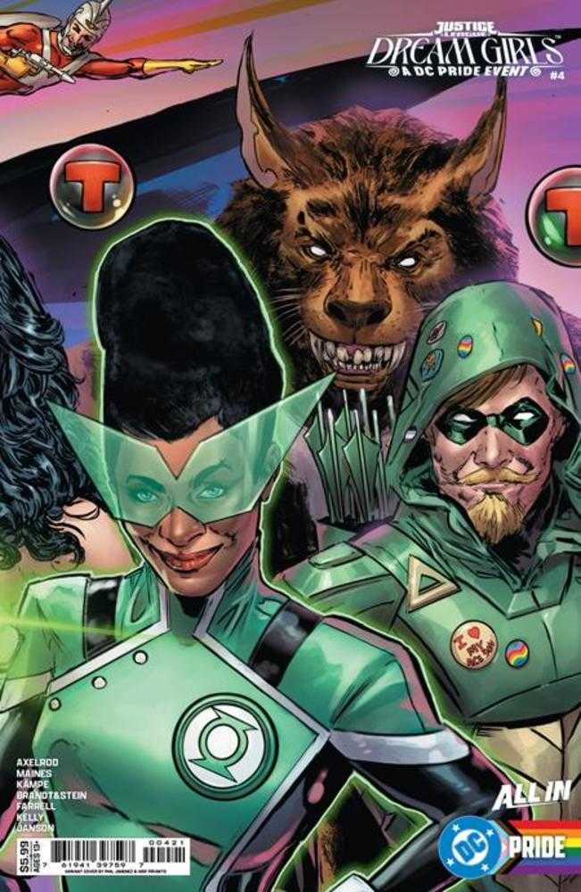 Justice League Dream Girls A DC Pride Event #4 (Of 4) Cover B Phil Jimenez Connecting Card Stock Variant (VF/NM)