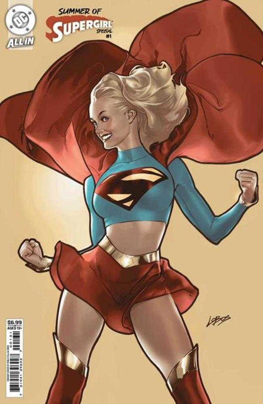 Summer Of Supergirl Special #1 (One Shot) Cover B Pablo Villalobos Card Stock Variant (VF/NM)