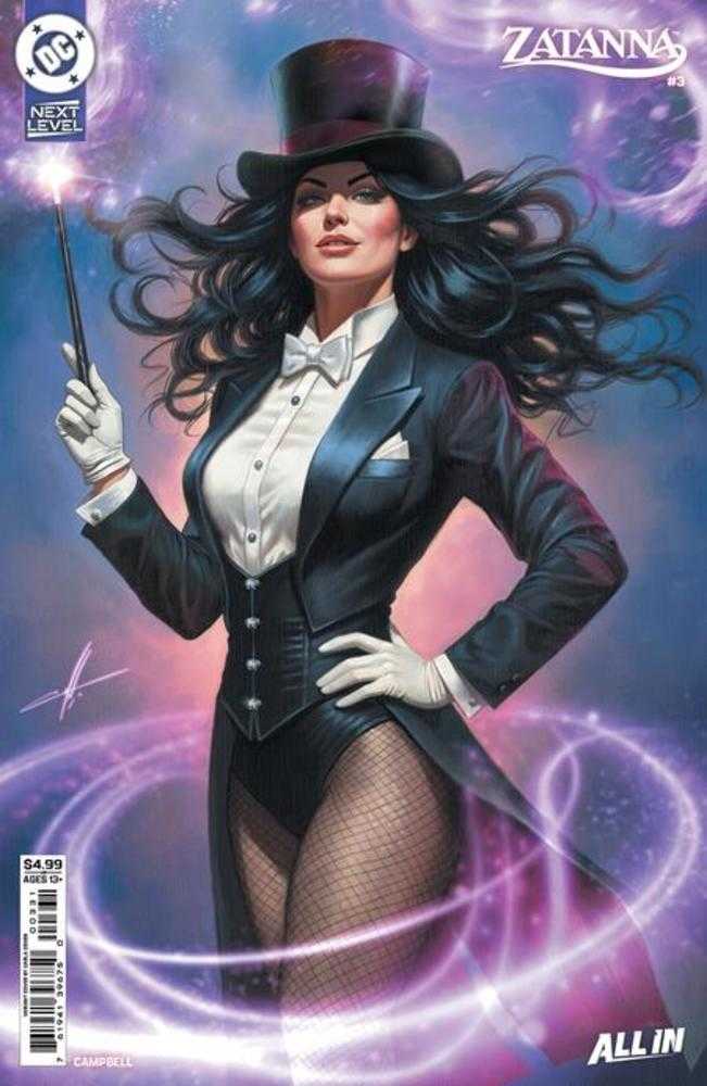 Zatanna (2026) #3 Cover C Carla Cohen Card Stock Variant (VF/NM)