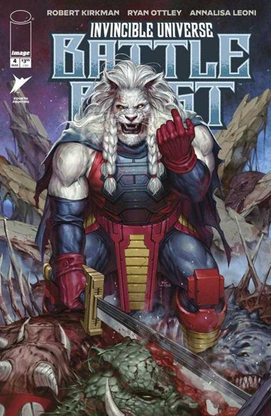 Invincible Universe Battle Beast #4 4th Printing (VF/NM)