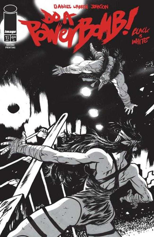 Do A Powerbomb Black And White #1 (Of 3) 2nd Printing