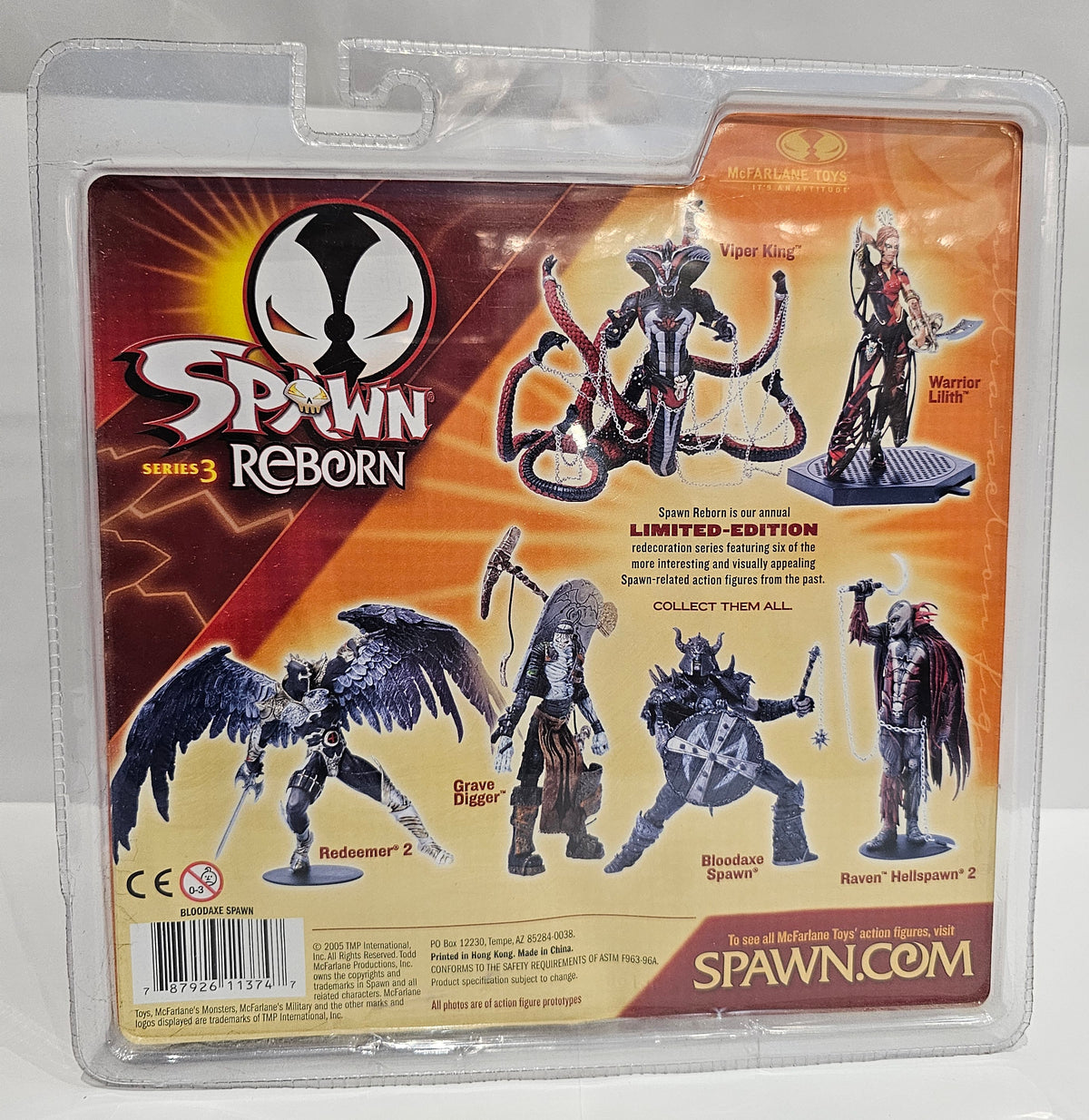 SPAWN Reborn Series 3 Bloodaxe Spawn McFarlane Toys Action Figure