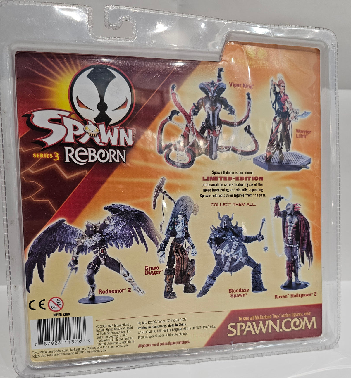 SPAWN Reborn Series 3 Viper King McFarlane Toys Action Figure