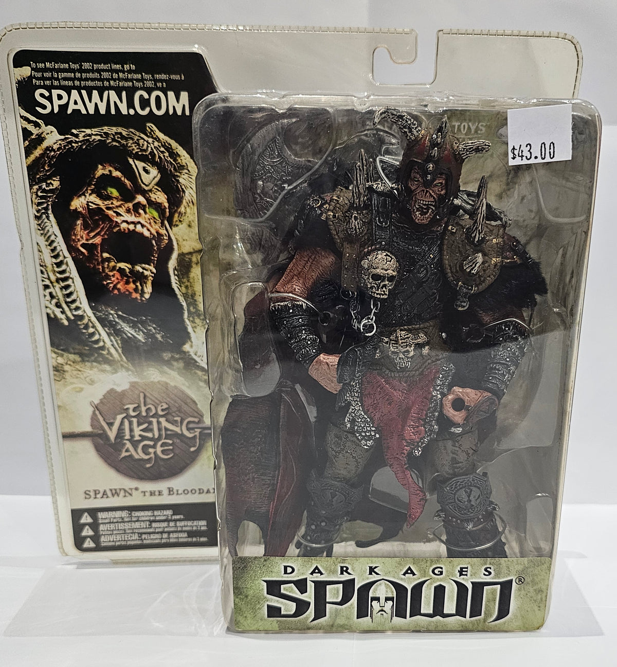 SPAWN The Viking Age The Bloodaxe McFarlane Toys Action Figure