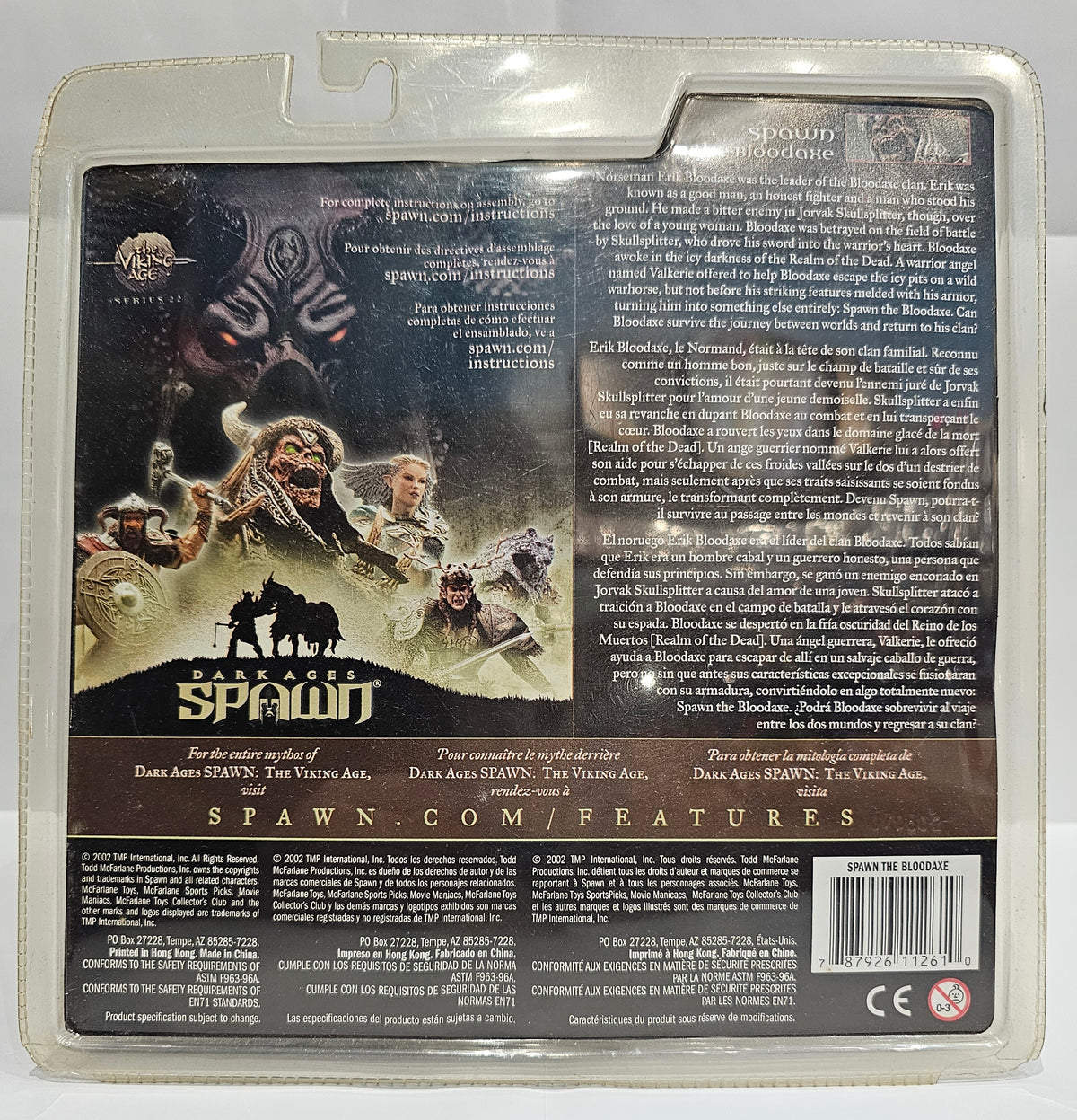 SPAWN The Viking Age The Bloodaxe McFarlane Toys Action Figure