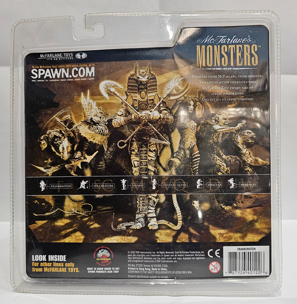 SPAWN McFarlane's Monsters Frankenstein McFarlane Toys Action Figure