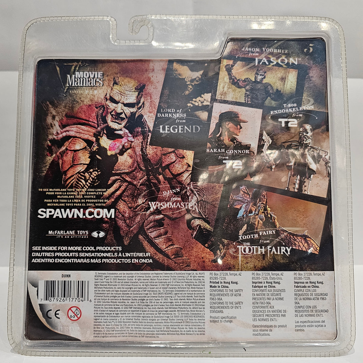 SPAWN Movie Maniacs Series 5 Wishmaster McFarlane Toys Action Figure