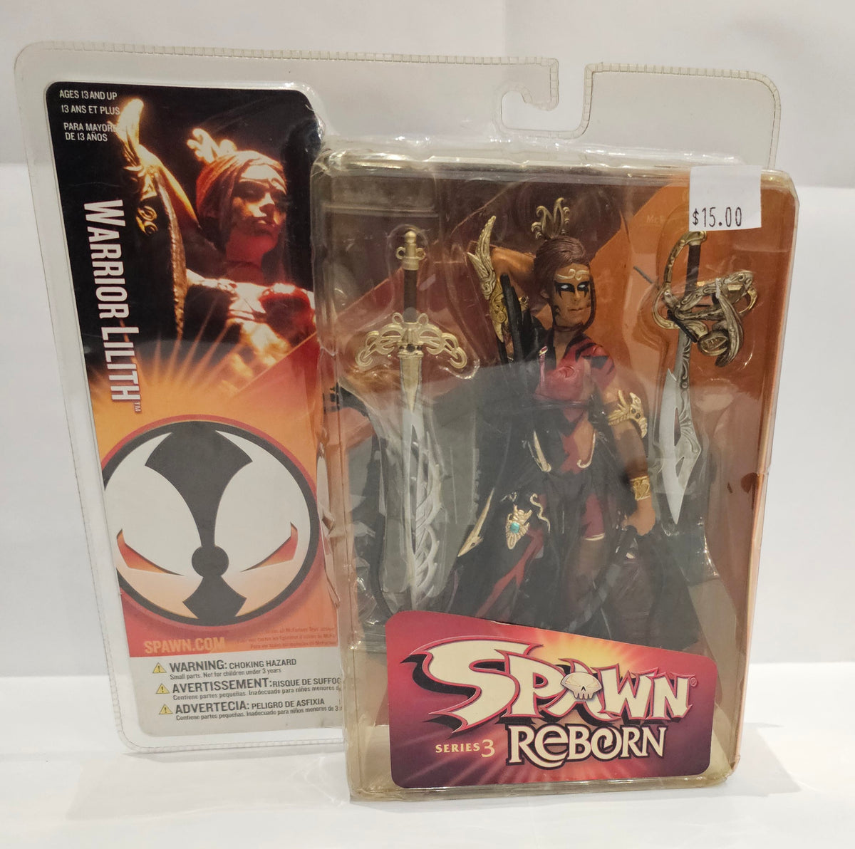 SPAWN Reborn Series 3 Warrior Lilith McFarlane Toys Action Figure