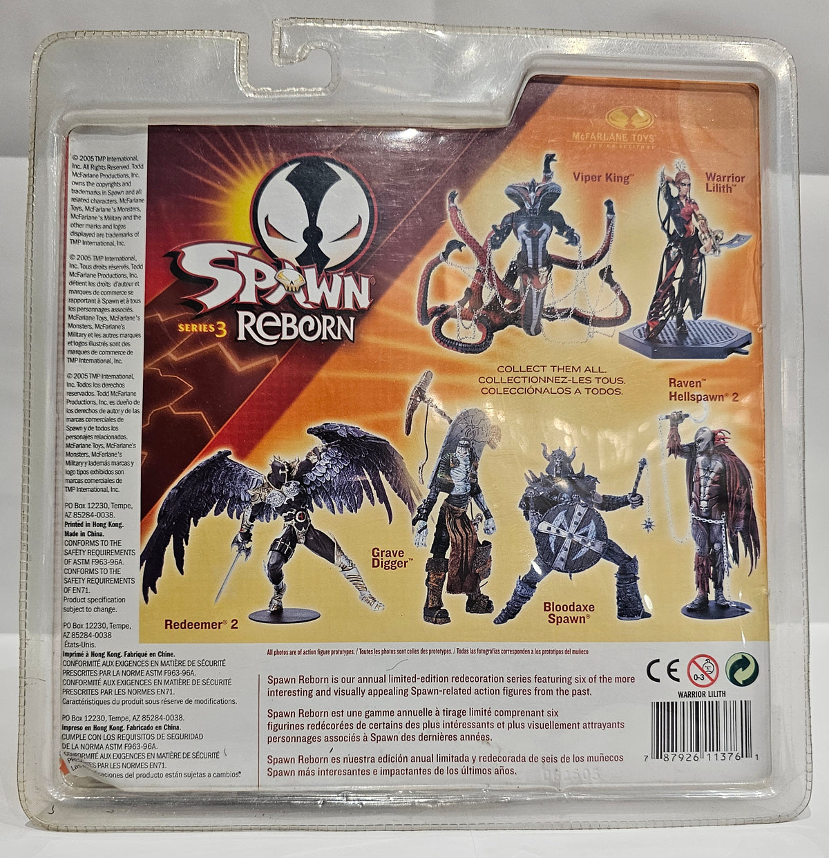 SPAWN Reborn Series 3 Warrior Lilith McFarlane Toys Action Figure