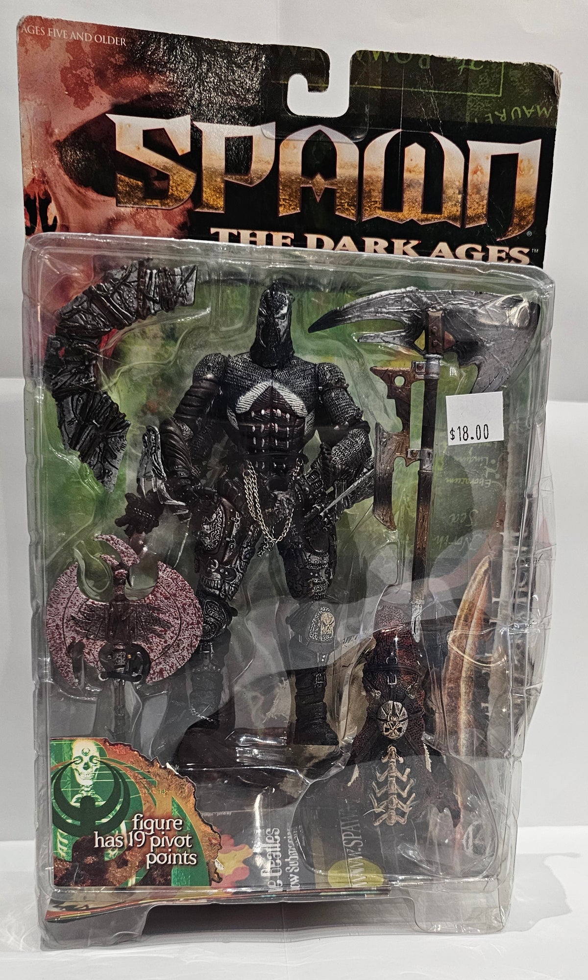 SPAWN The Dark Ages The Black Heart McFarlane Toys Action Figure