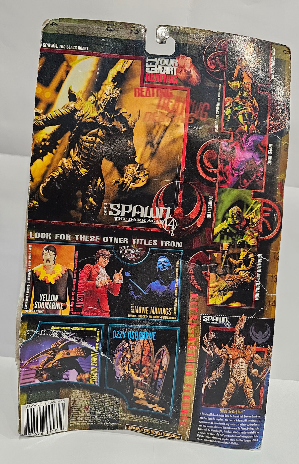 SPAWN The Dark Ages The Black Heart McFarlane Toys Action Figure