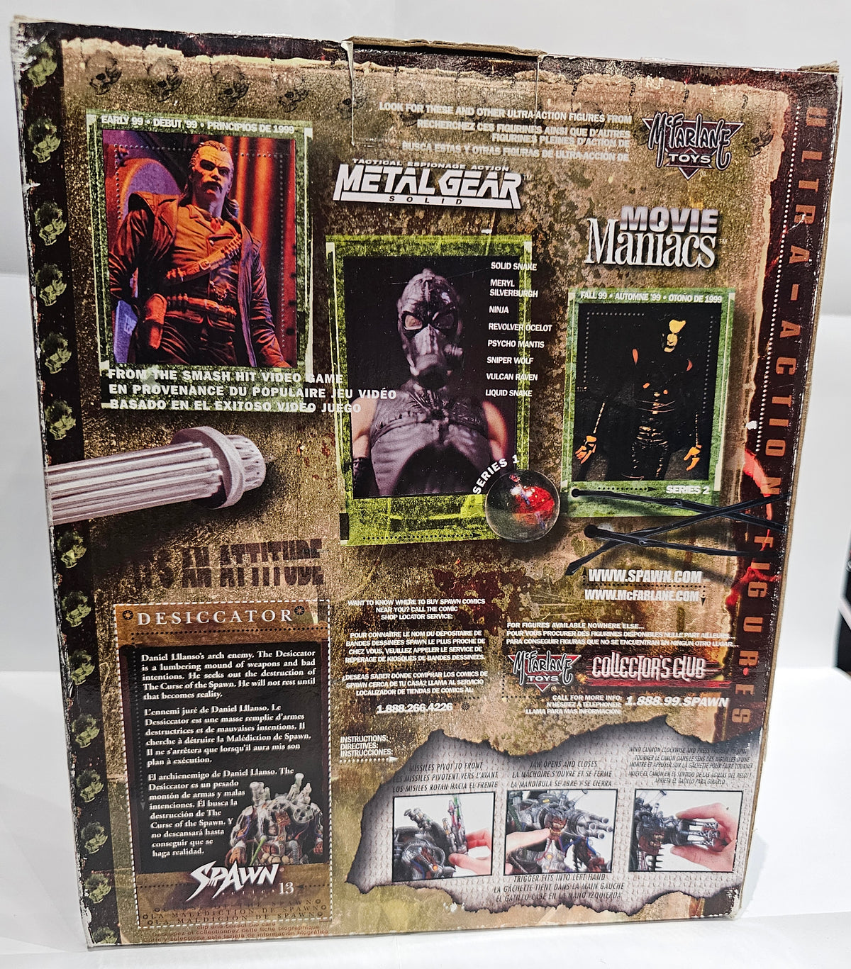SPAWN The Desiccator Special Edition McFarlane Toys Action Figure