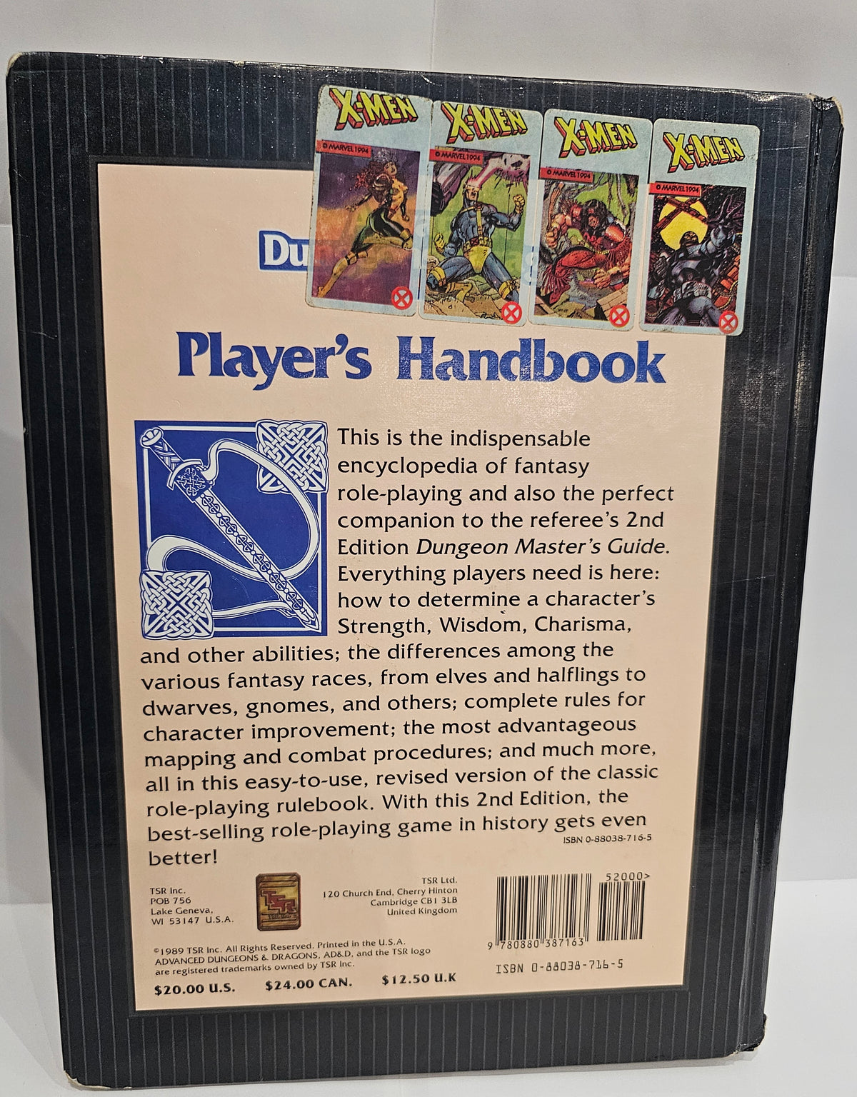 Advanced Dungeons & Dragons 2nd Edition Player's Handbook