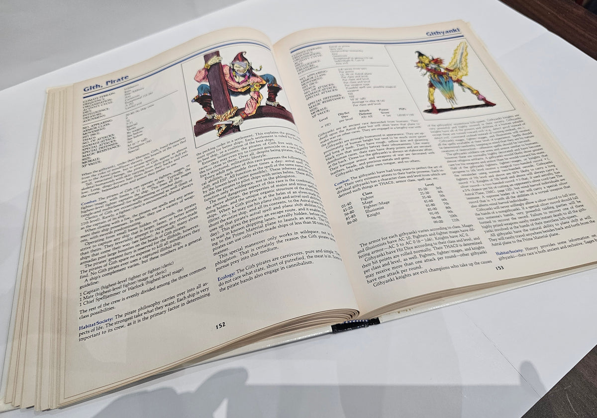 Advanced Dungeons & Dragons 2nd Edition Monstrous Manual