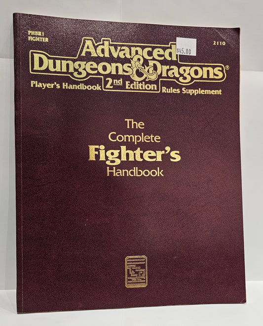 Advanced Dungeons & Dragons 2nd Edition The Complete Fighter's Handbook