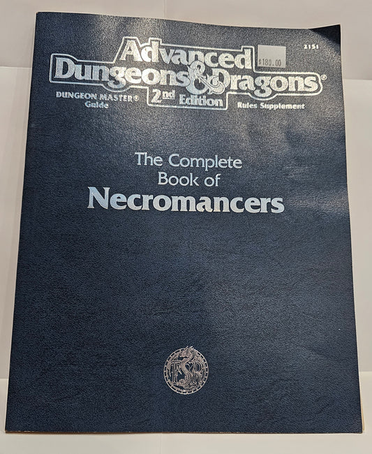 Advanced Dungeons & Dragons 2nd Edition The Complete Book of Necromancers