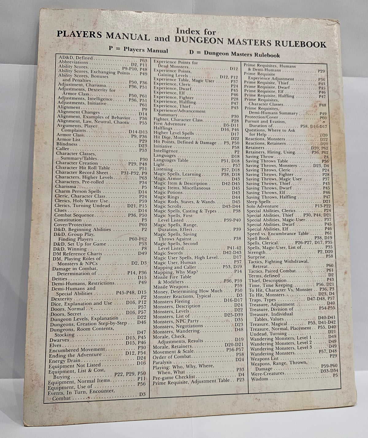 Dungeons & Dragons Dungeon Masters Rulebook