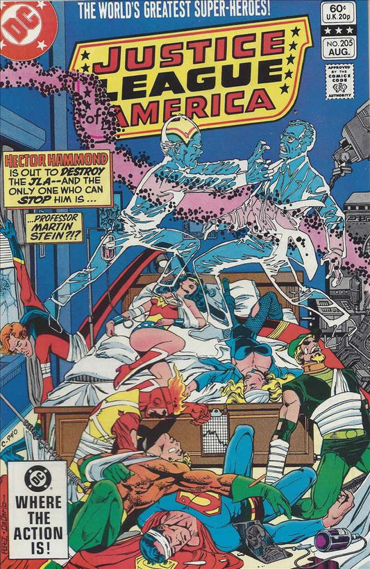 Justice League of America #205 (VF-NM), Comic Book, Back Issue, buy comic books online, online comic book store canada, sell comic books, online, comic websites, comic store,  vintige comic books, comic book store guelph, comic book store, comic book store near me, Long Box Silver's Comics 