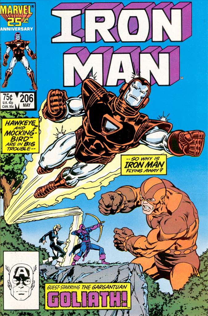 Iron Man (1st Series) #206, Comic Book, Back Issue, buy comics online, comic book store guelph, online comic book store, local comic shop, Long Box Silver's Comics