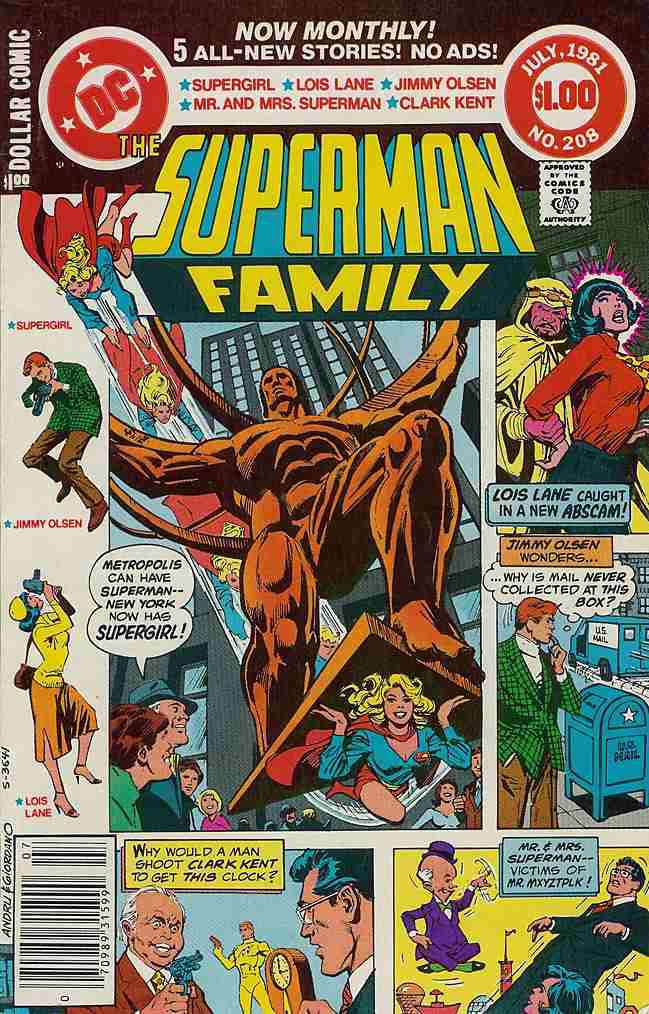 Superman Family, The #208/NS (VG), Comic Book, buy comic books online, online comic book store canada, sell comic books, online, comic websites, comic store,  vintige comic books, comic book store guelph, comic book store,  Long Box Silver's Comics 