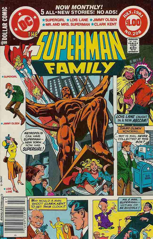 Superman Family, The #208/NS (VG), Comic Book, buy comic books online, online comic book store canada, sell comic books, online, comic websites, comic store,  vintige comic books, comic book store guelph, comic book store,  Long Box Silver's Comics 