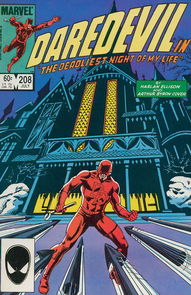 Daredevil #208, Comic Book, Back Issue, buy comics online, comic book store guelph, online comic book store, local comic shop, Long Box Silver's Comics