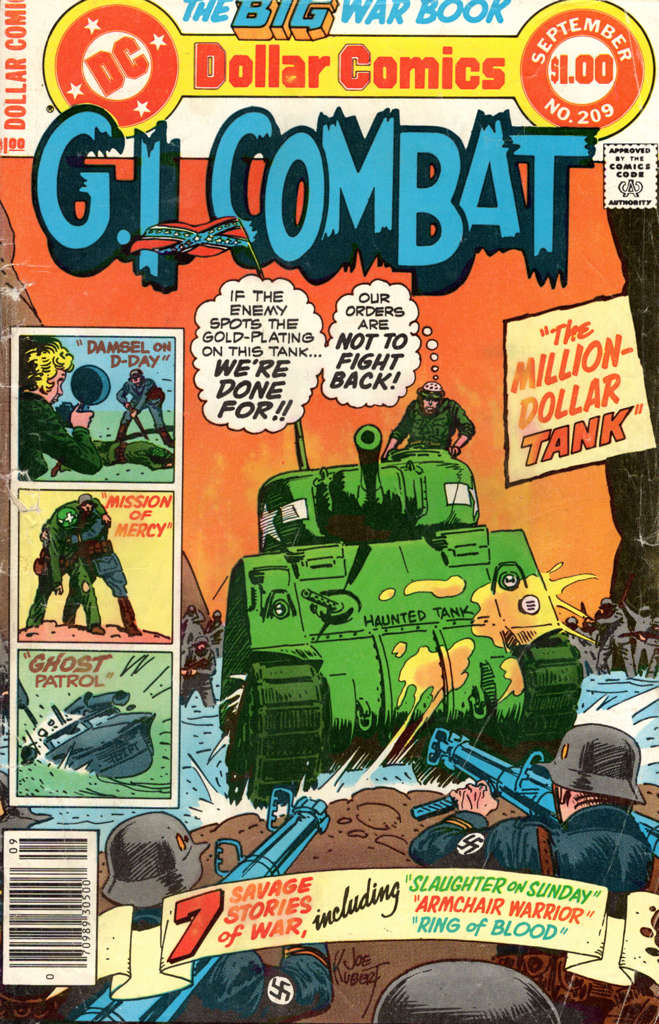 G.I. Combat #209 (F), Comic Book, buy comic books online, online comic book store canada, sell comic books, online, comic websites, comic store,  vintige comic books, comic book store guelph, comic book store,  Long Box Silver's Comics 