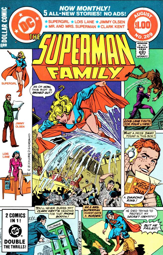 Superman Family, The #209 (F), Comic Book, buy comic books online, online comic book store canada, sell comic books, online, comic websites, comic store,  vintige comic books, comic book store guelph, comic book store,  Long Box Silver's Comics 