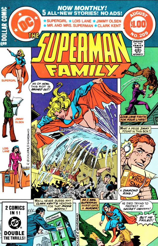 Superman Family, The #209 (F), Comic Book, buy comic books online, online comic book store canada, sell comic books, online, comic websites, comic store,  vintige comic books, comic book store guelph, comic book store,  Long Box Silver's Comics 