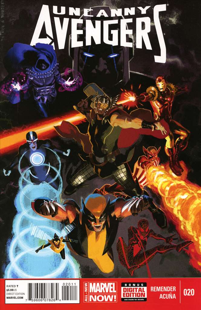 Uncanny Avengers Vol 1 (Full Series Set + Annual #1-25+ Anl#1) #1-25 (VF-NM)
