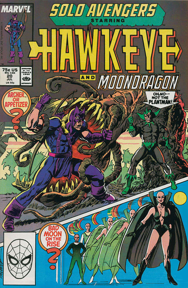Solo Avengers #20 (VF/NM), Comic Book, Back Issue, buy comic books online, order comics online, marvel comics, sell comic books, online, comic websites, comic store,  vintige comic books, comic book store guelph, comic book store, comic book store near me, Long Box Silver's Comic Book Store