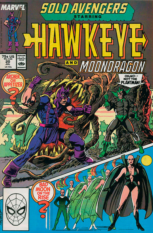 Solo Avengers #20 (VF/NM), Comic Book, Back Issue, buy comic books online, order comics online, marvel comics, sell comic books, online, comic websites, comic store,  vintige comic books, comic book store guelph, comic book store, comic book store near me, Long Box Silver's Comic Book Store