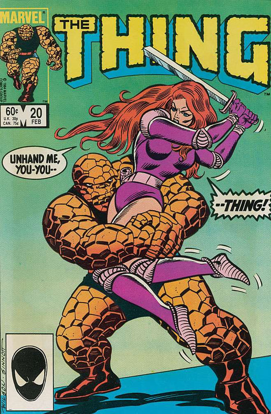 Thing, The #20, Comic Book, Back Issue, buy comic books online, order comics online, marvel comics, sell comic books, online, comic websites, comic store,  vintige comic books, comic book store guelph, comic book store, comic book store near me, Long Box Silver's Comic Book Store