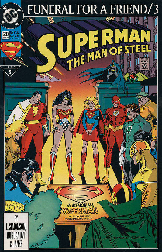 Superman: The Man of Steel #20 (VF-NM), Comic Book, buy comic books online, online comic book store canada, sell comic books, online, comic websites, comic store,  vintige comic books, comic book store guelph, comic book store,  Long Box Silver's Comics 