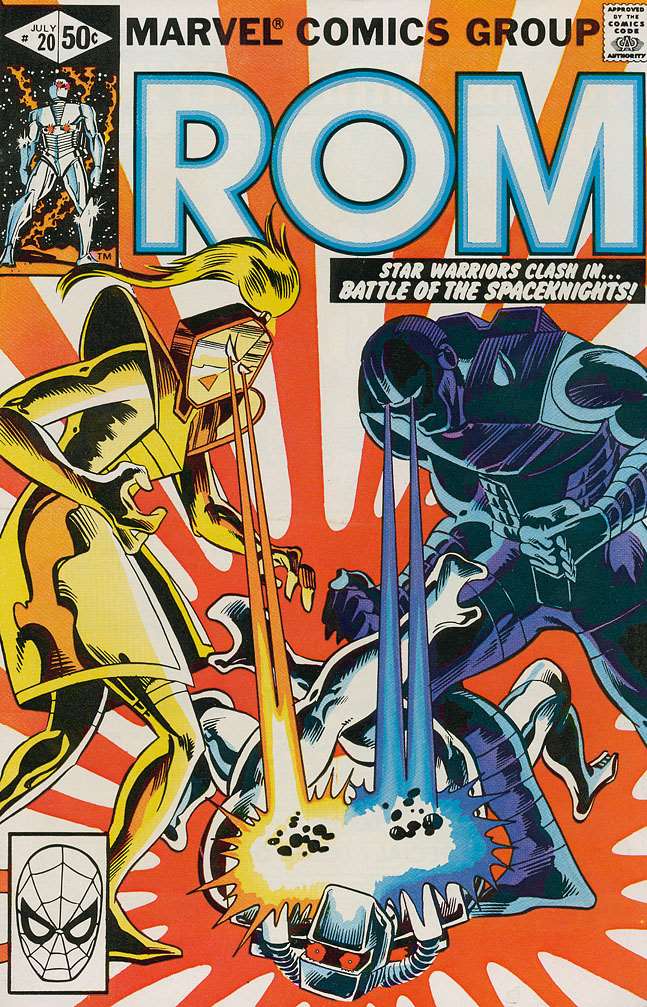 ROM #20, Marvel Comics, Comic Book, Back Issue, buy comics online, comic book store guelph, online comic book store, local comic shop, Long Box Silver's Comics