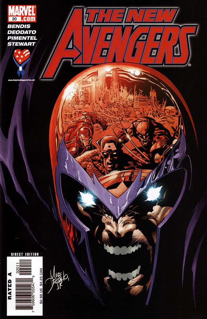 New Avengers #20 SIGNED (VF-NM)