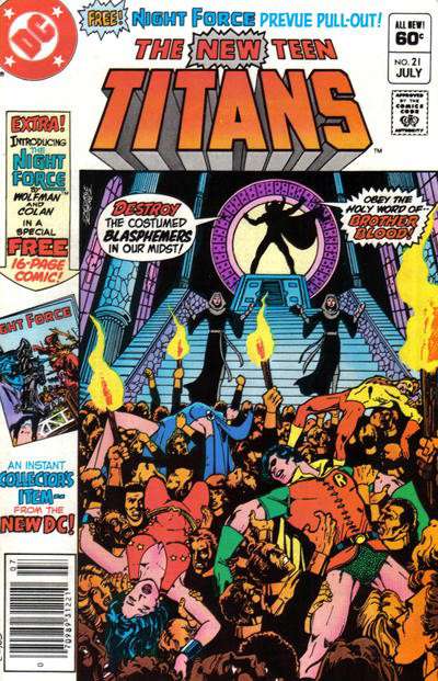 New Teen Titans, The (1st Series) #21/NS (F), Comic Book, buy comic books online, online comic book store canada, sell comic books, online, comic websites, comic store,  vintige comic books, comic book store guelph, comic book store,  Long Box Silver's Comics 