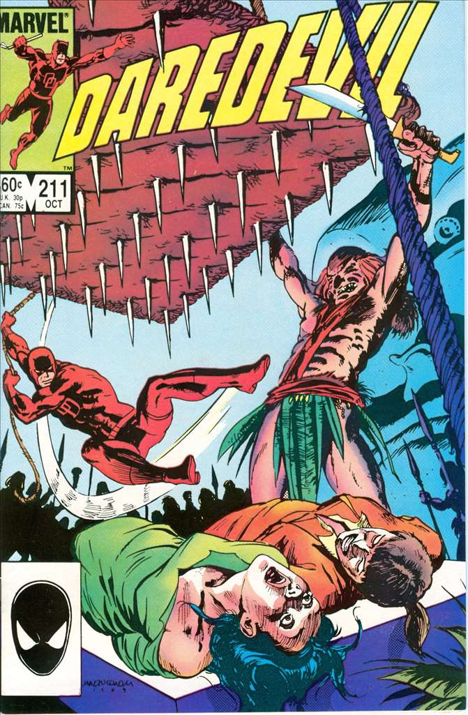 Daredevil #211, Comic Book, Back Issue, buy comics online, comic book store guelph, online comic book store, local comic shop, Long Box Silver's Comics