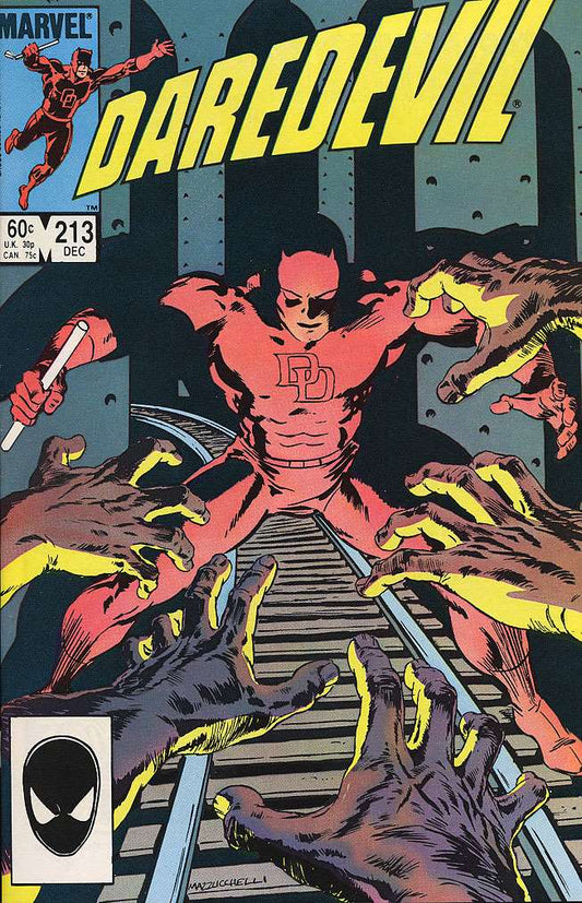 Daredevil #213, Comic Book, Back Issue, buy comics online, comic book store guelph, online comic book store, local comic shop, Long Box Silver's Comics