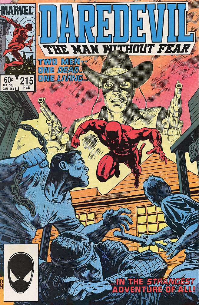 Daredevil #215, Comic Book, Back Issue, buy comics online, comic book store guelph, online comic book store, local comic shop, Long Box Silver's Comics