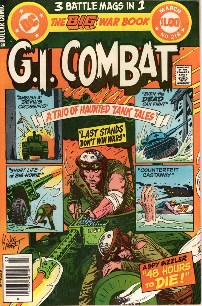 G.I. Combat #218 (VF), Comic Book, buy comic books online, online comic book store canada, sell comic books, online, comic websites, comic store,  vintige comic books, comic book store guelph, comic book store,  Long Box Silver's Comics 