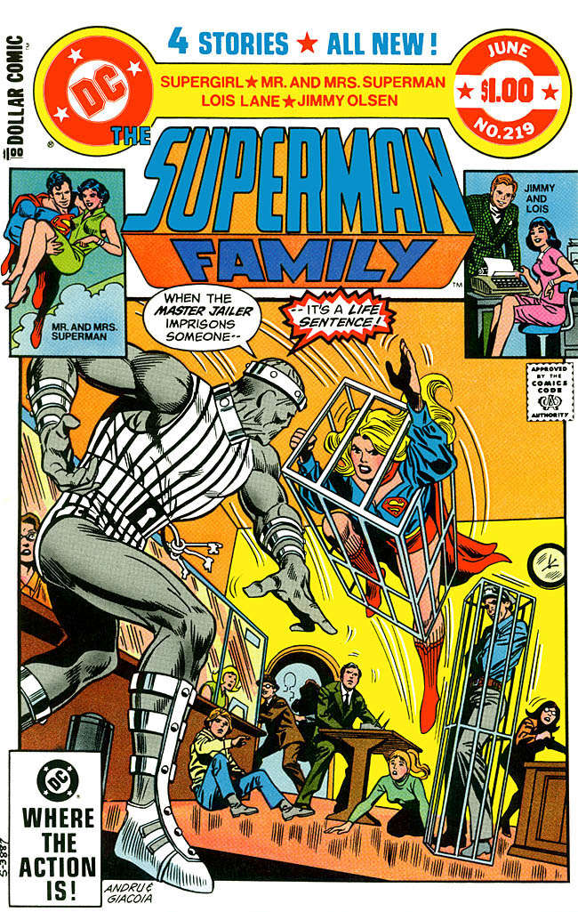 Superman Family, The #219 (VF), Comic Book, buy comic books online, online comic book store canada, sell comic books, online, comic websites, comic store,  vintige comic books, comic book store guelph, comic book store,  Long Box Silver's Comics 