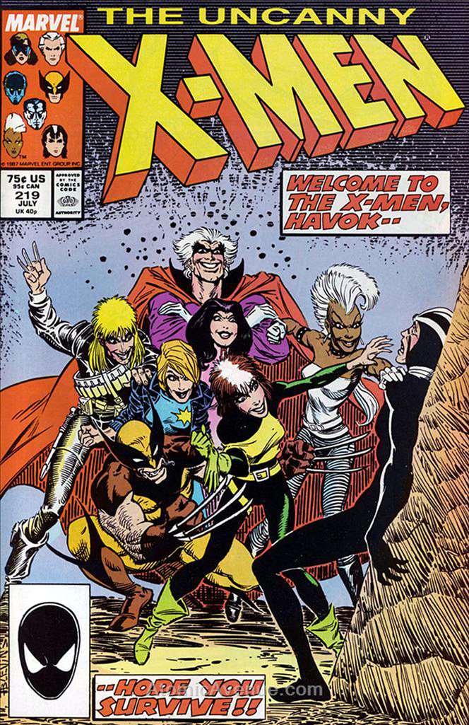 Uncanny X-Men, The #219 (VF-NM), Comic Book, Back Issue, buy comic books online, online comic book store canada, sell comic books, online, comic websites, comic store,  vintige comic books, comic book store guelph, comic book store, comic book store near me, Long Box Silver's Comics 