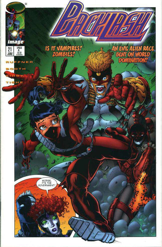 Backlash #21 (VF-NM), Comic Book, Back Issue, buy comic books online, online comic book store canada, sell comic books, online, comic websites, comic store,  vintige comic books, comic book store guelph, comic book store, comic book store near me, Long Box Silver's Comics 