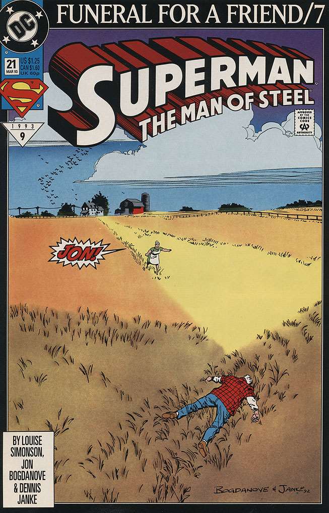 Superman: The Man of Steel #21, DC Comics, Comic Book, Back Issue, buy comics online, comic book store guelph, online comic book store, local comic shop, Long Box Silver's Comics